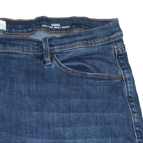 Nicole Miller Soho Ankle Length (petite) Skinny Jeans Size 24 - Picture 5 of 8